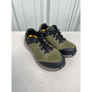 KEEN Utility Vista Energy Womens Carbon Toe Work Shoe Sneaker Size 7 M Green